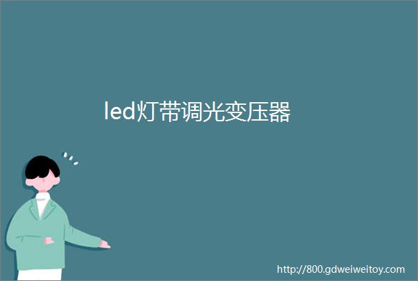 led灯带调光变压器